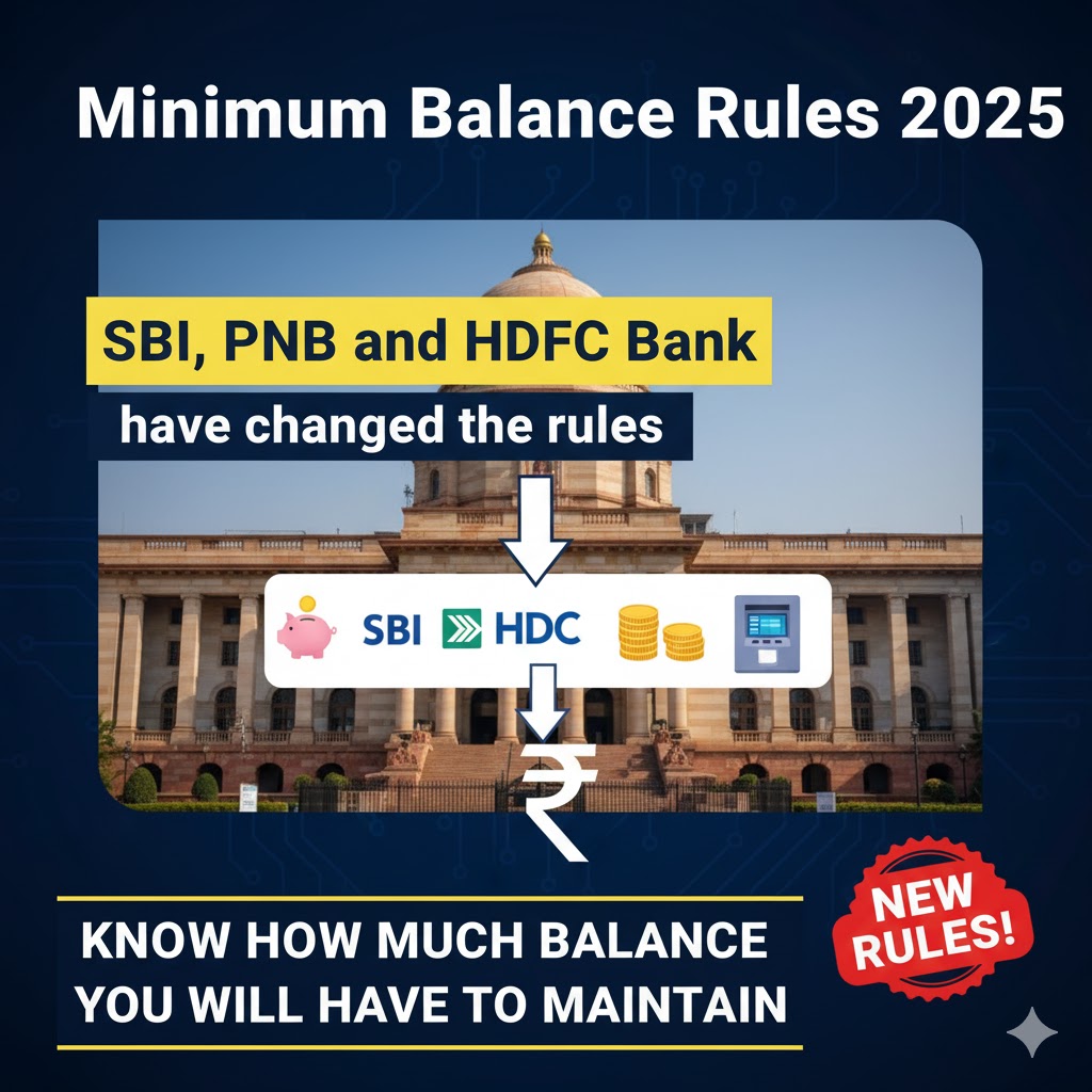 मिनिमम बैलेंस इन बैंक अकाउंट